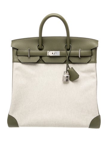 Hermes Toile Birkin HAC 40
