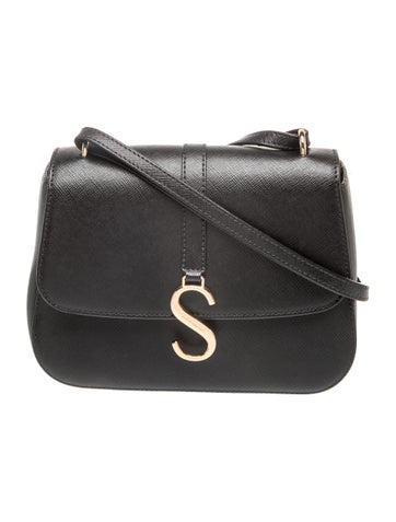 Strathberry Saffiano Leather Shoulder Bag