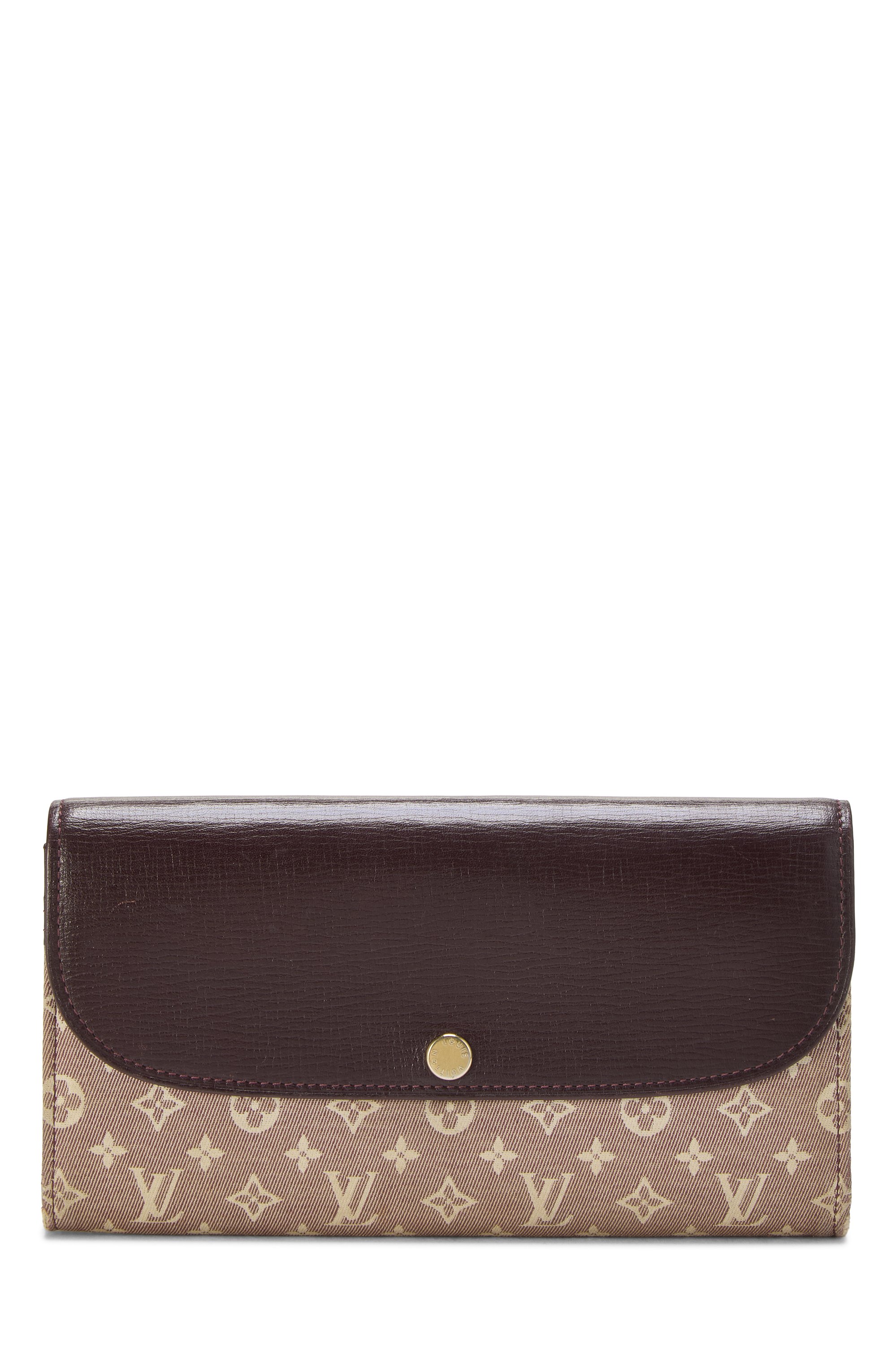 Burgundy Monogram Idylle Sarah