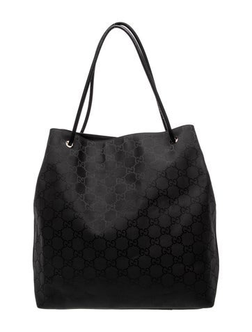 GG Nylon Bucket Bag