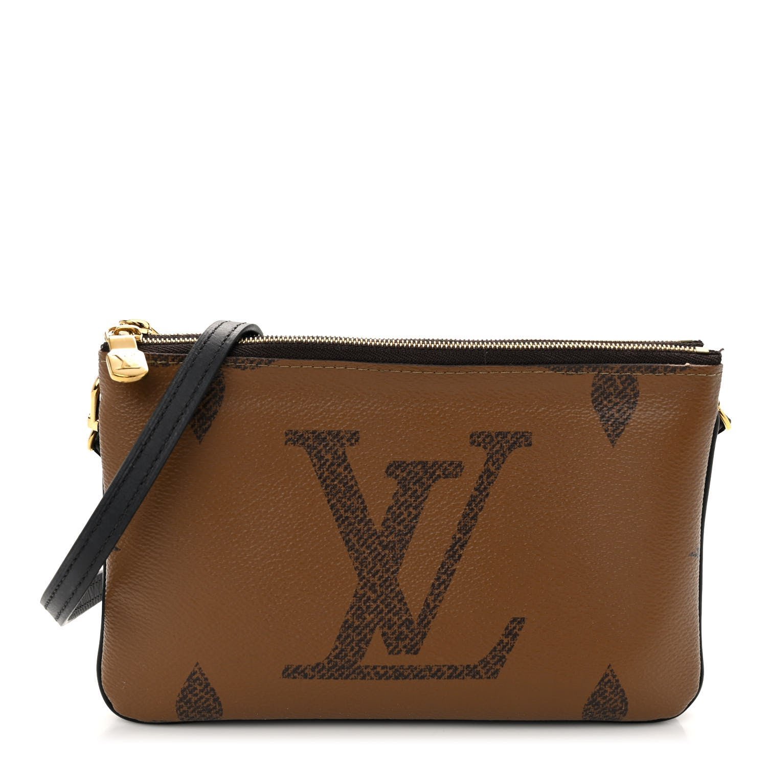 Louis Vuitton Reverse Monogram Giant Double Zip Pochette