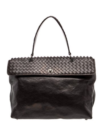 Intrecciato Top Handle Bag