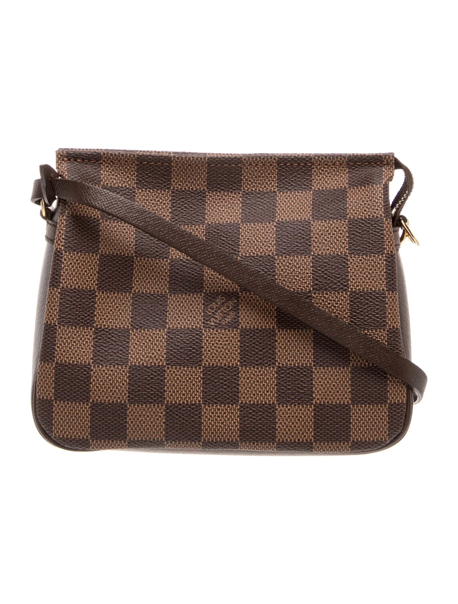 Damier Ebene Trousse Make-up Vintage w/ Tags