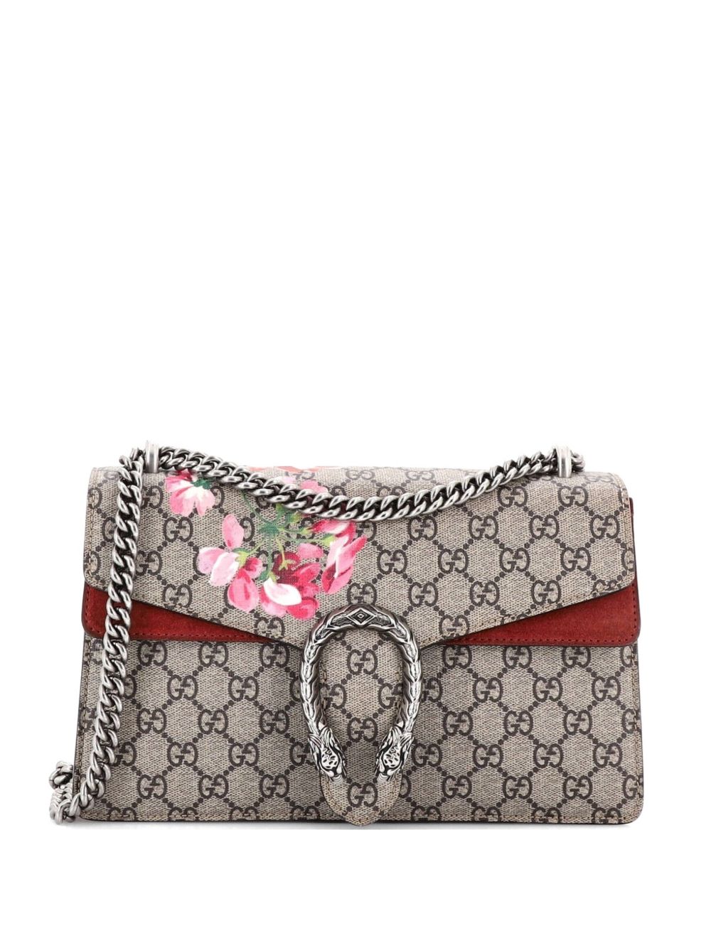 Dionysus Bag Blooms Print GG Coated Canvas Small shoulder bag