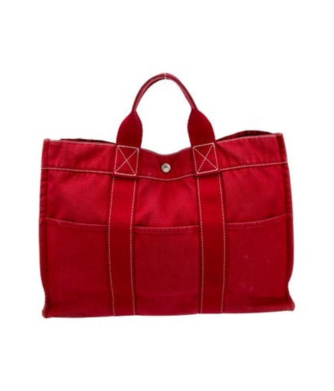 Hermes Toile Fourre Tout Mm