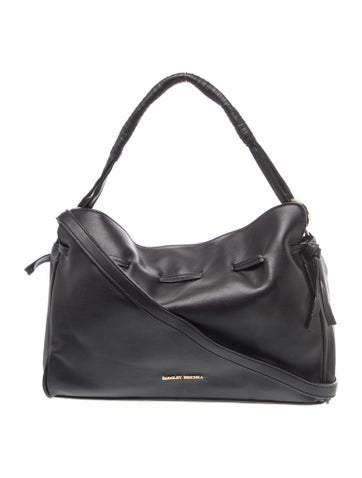 Leather Top Handle Bag
