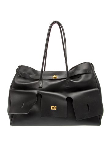 Leather Bel Air Carry-All Bag XL