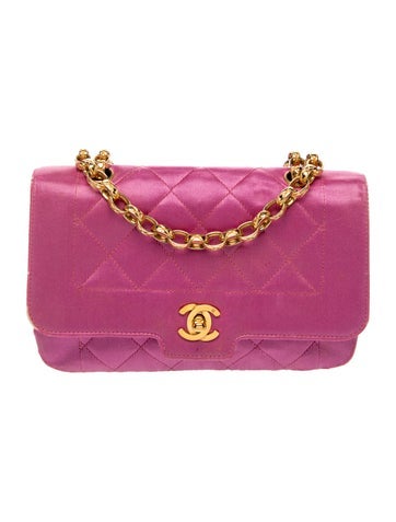 Satin CC Flap Bag