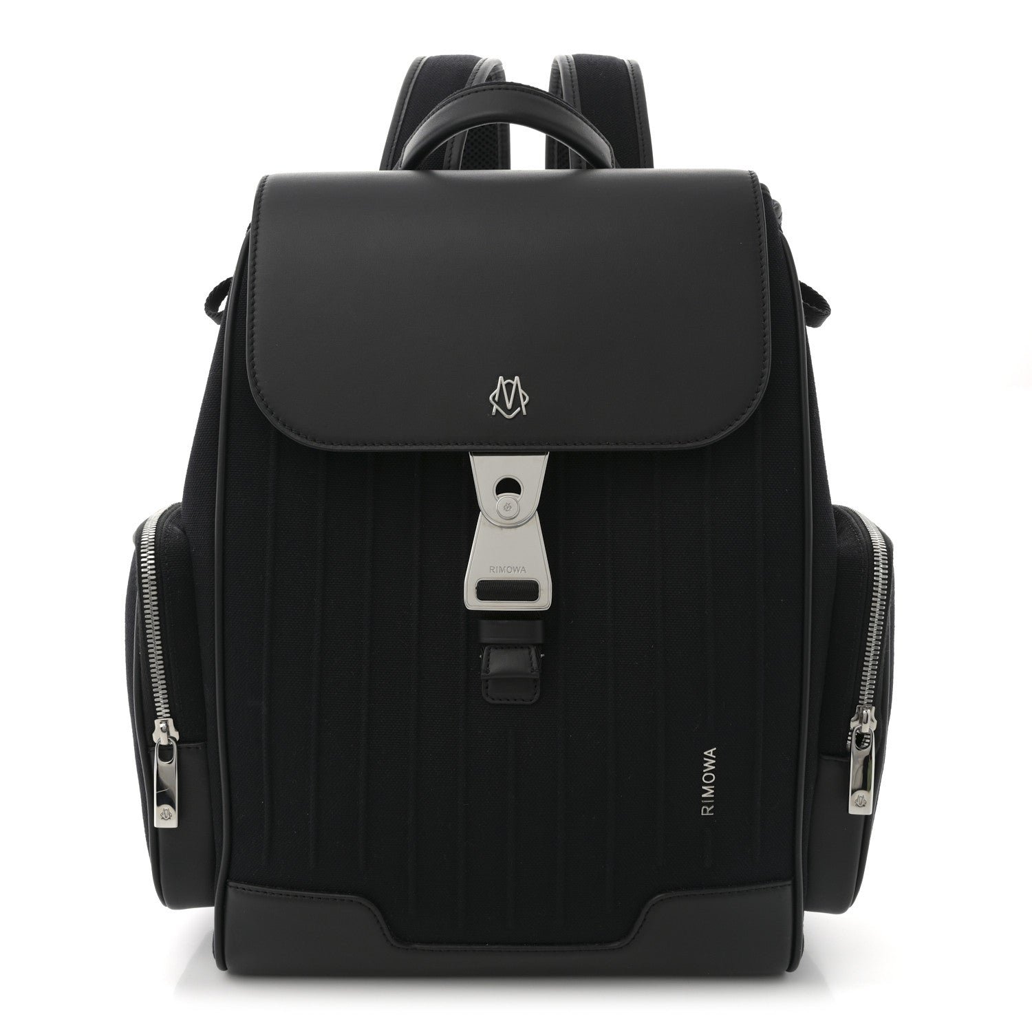 Rimowa Canvas Calfskin Never Still Small Backpack Black
