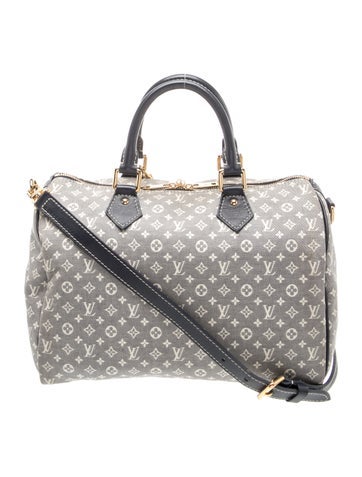 Louis Vuitton Monogram Mini Lin Speedy Bandouliere 30