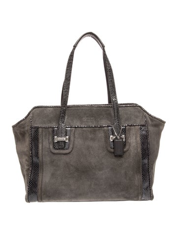 Suede Shoulder Bag