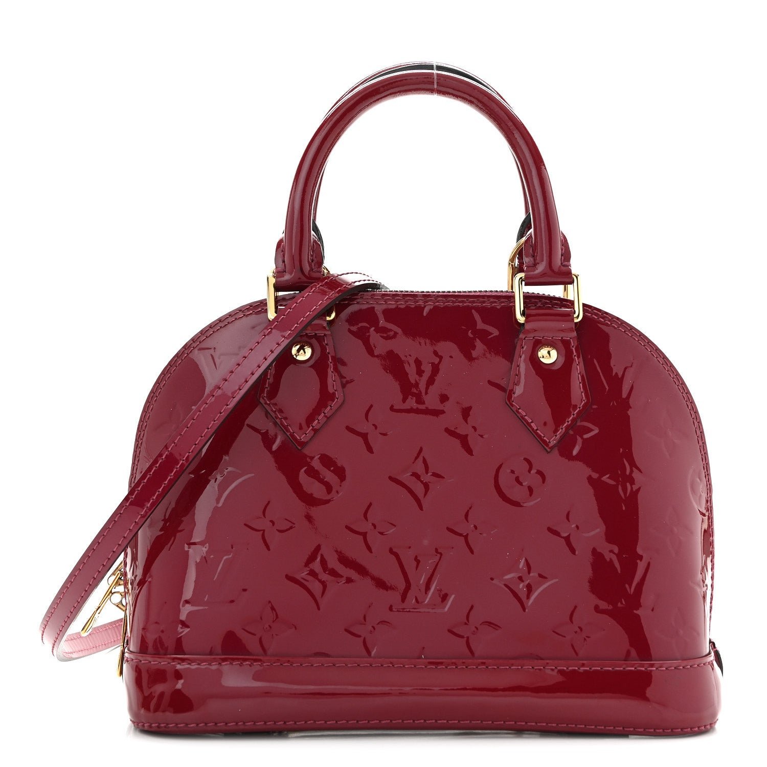 Louis Vuitton Vernis Alma BB  Rose Indien