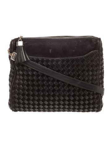 Intrecciato Crossbody Bag Vintage