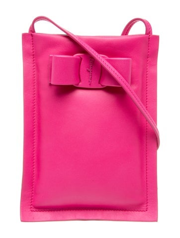 Ferragamo Leather Bucket Bag