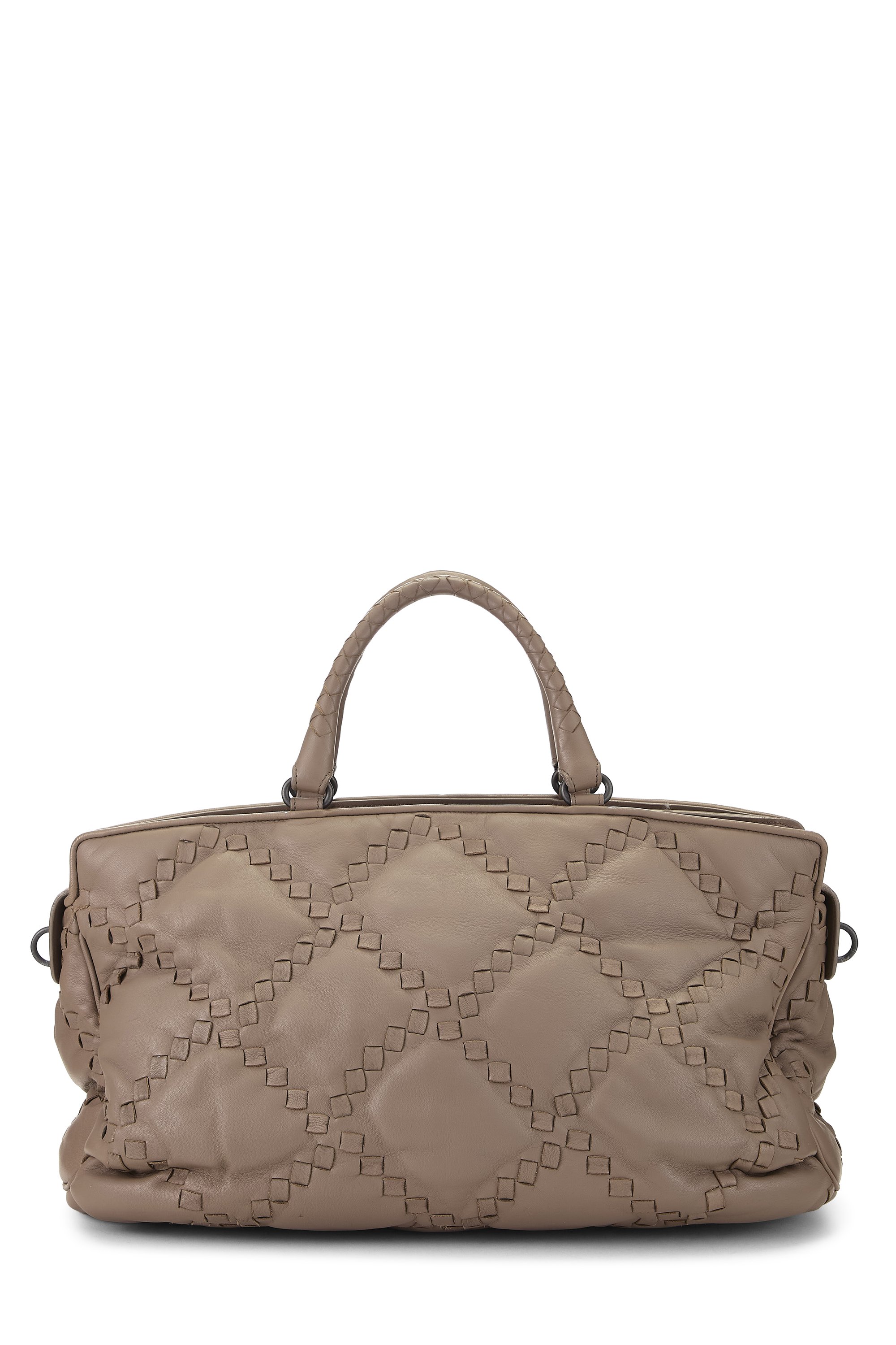 Bottega Veneta Grey Intrecciato Convertible Tote
