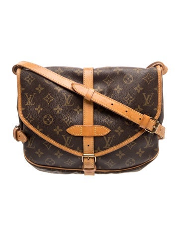 LV Monogram Saumur 30 Vintage