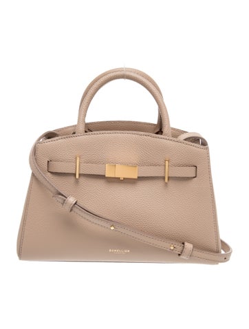 Leather Top Handle Bag