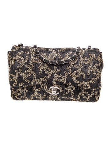 Sequin CC Flap Bag