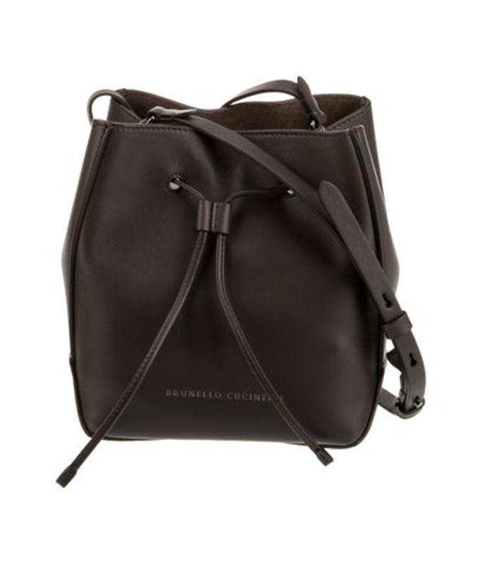 Brunello Cucinelli Cucinelli Leather Bucket Bag