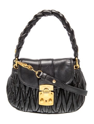 Leather Top Handle Bag