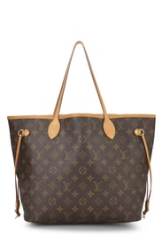 Louis Vuitton Red Monogram Canvas Neverfull MM NM