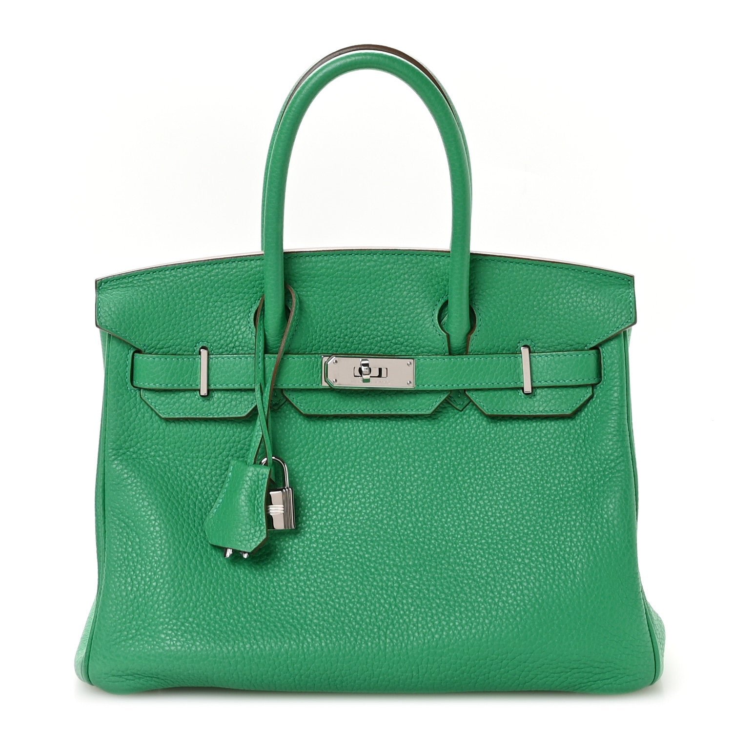 Hermes Taurillon Clemence Birkin 30 Menthe