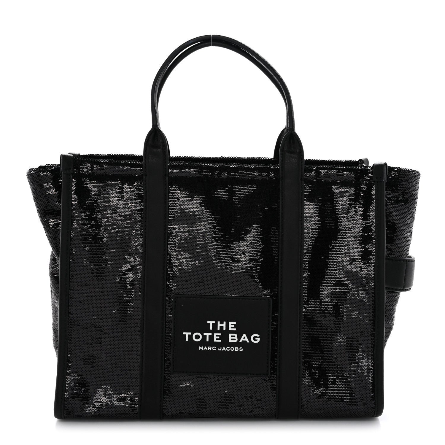 Marc Jacobs Marc Jacobs Sequin Medium The Tote Bag Black