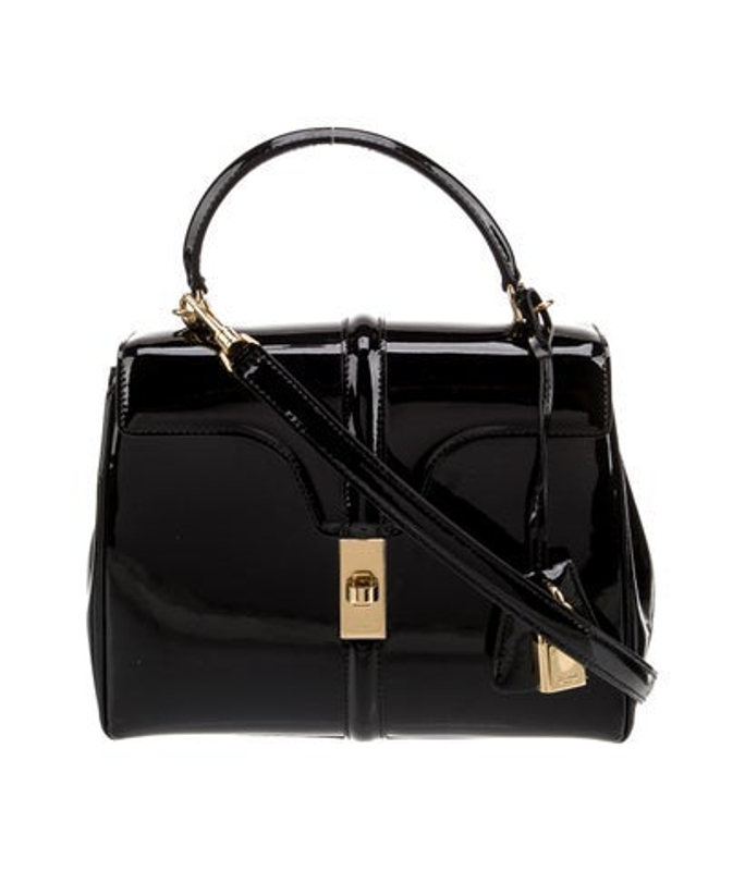 Celine Patent Leather 16 Bag Small