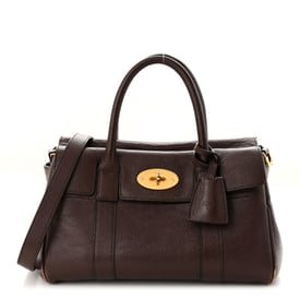 Mulberry Classic Grain Small Bayswater Satchel Oxblood