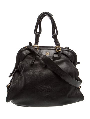 Leather Top Handle Bag