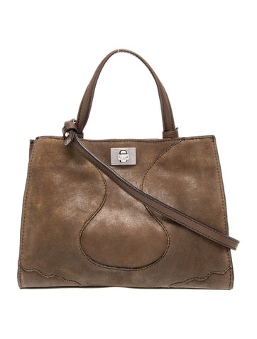Suede Crossbody Bag