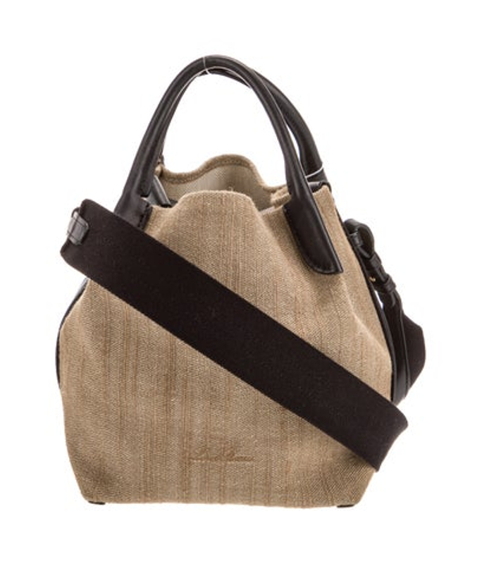 Loro Piana Piana Canvas Small Bale Rustic