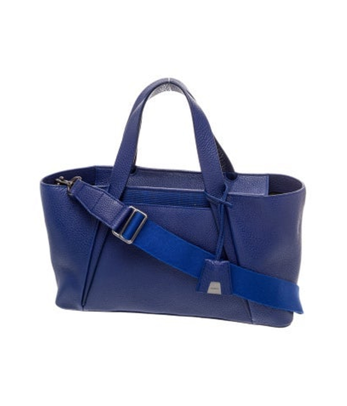 Akris Leather Top Handle Bag