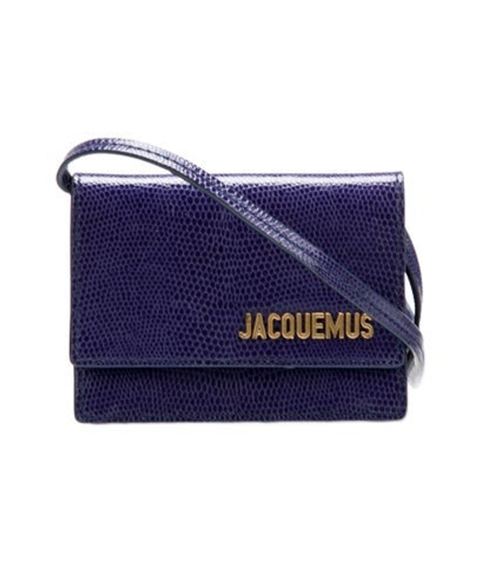 Jacquemus Embossed Leather Crossbody Bag