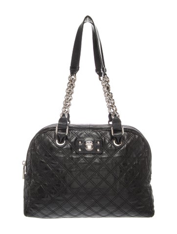 Leather Top Handle Bag