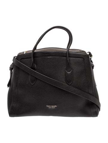 Leather Top Handle Bag