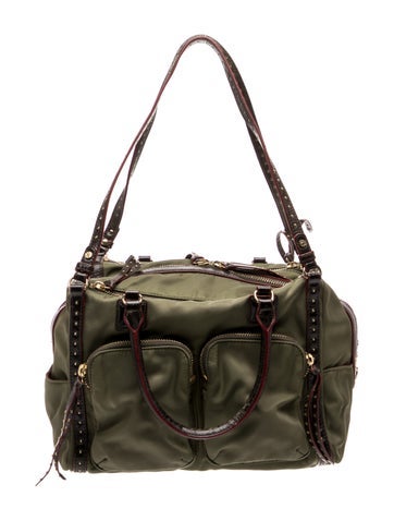Nylon Top Handle Bag
