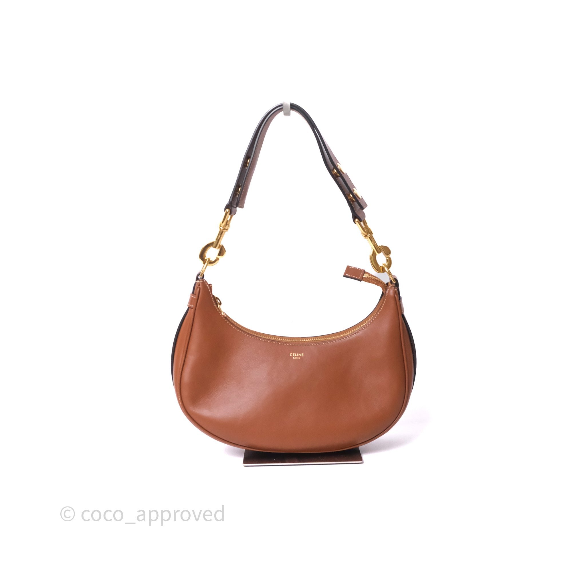 Celine Ava Bag In Smooth Calfskin Tan