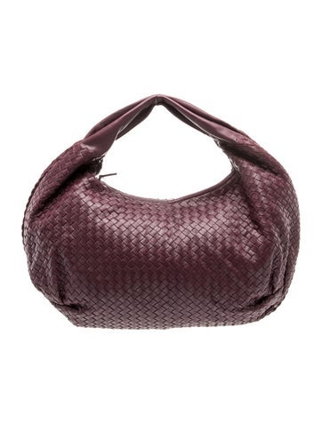 Intrecciato Top Handle Bag Large Vintage