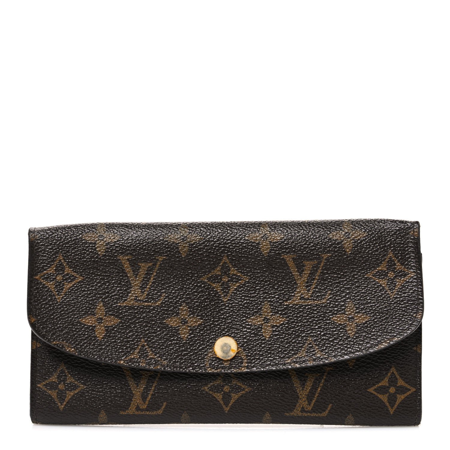 Louis Vuitton Monogram Emilie Wallet Mimosa