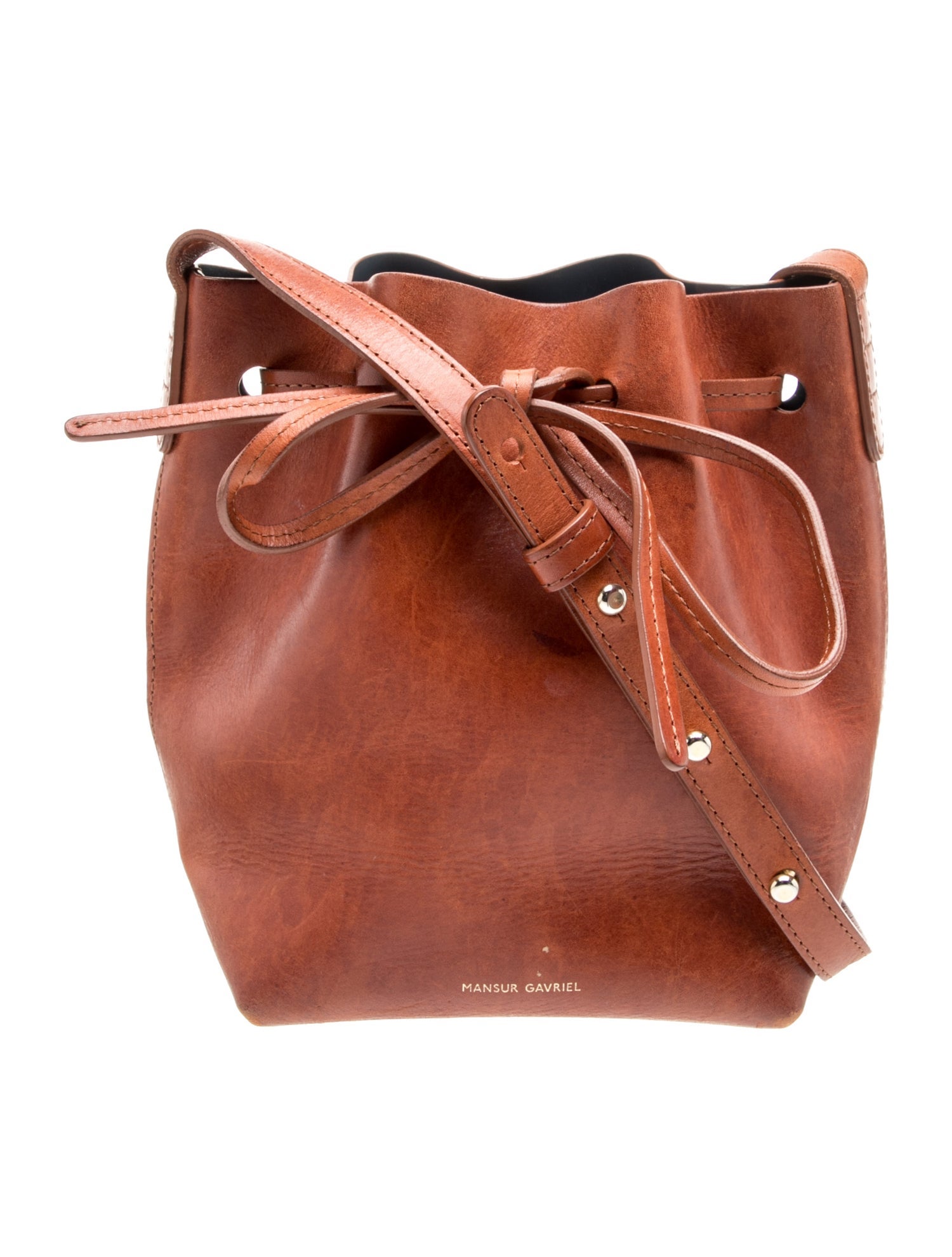 Mansur Gavriel Leather Crossbody Bag