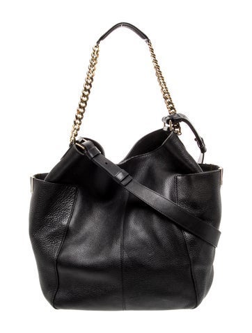 Leather Top Handle Bag