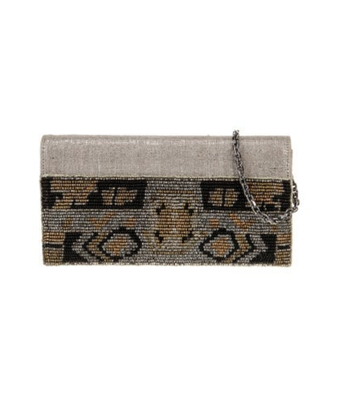 Judith Leiber Leiber Canvas Clutch