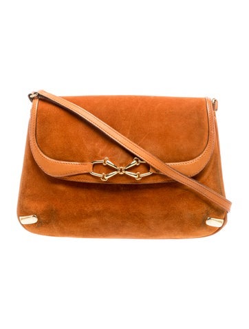 Suede Crossbody Bag Vintage