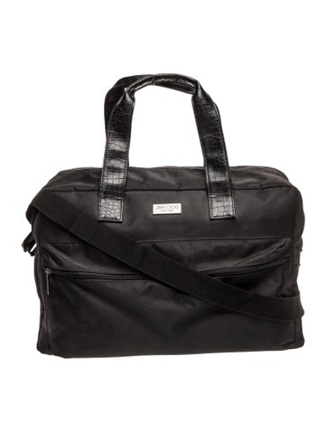 Jimmy Choo Nylon Weekender Bag