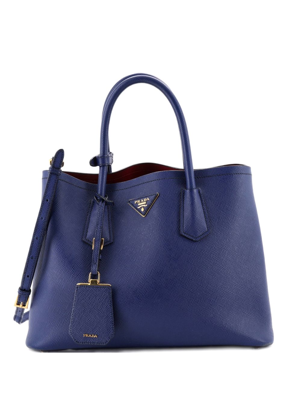 Cuir Double Saffiano Leather Medium tote bag