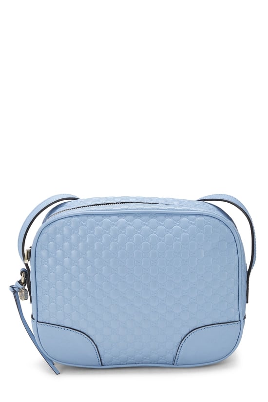 Gucci Blue Microguccissima Bree Crossbody
