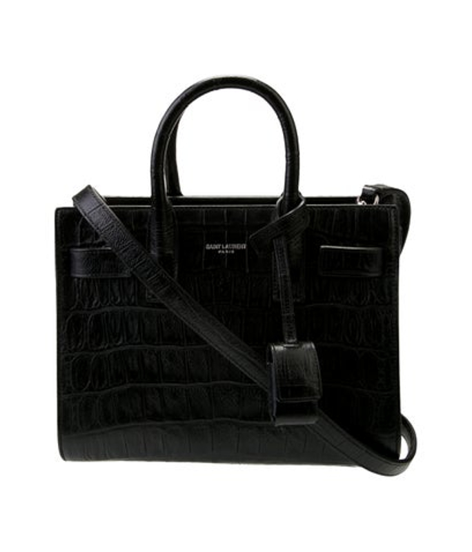 Saint Laurent Laurent Leather Sac De Jour Nano