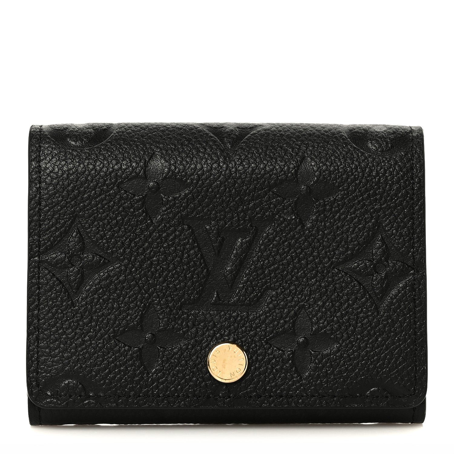 Louis Vuitton Empreinte Business Card Holder Black