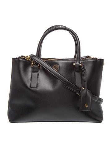 Saffiano Leather Top Handle Bag